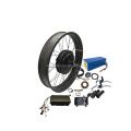 20'' 24'' 26'' 4.0inch Fat Bike 72v 5000w fat electric bicycle bike kit hub motor kit with TFT colorful display